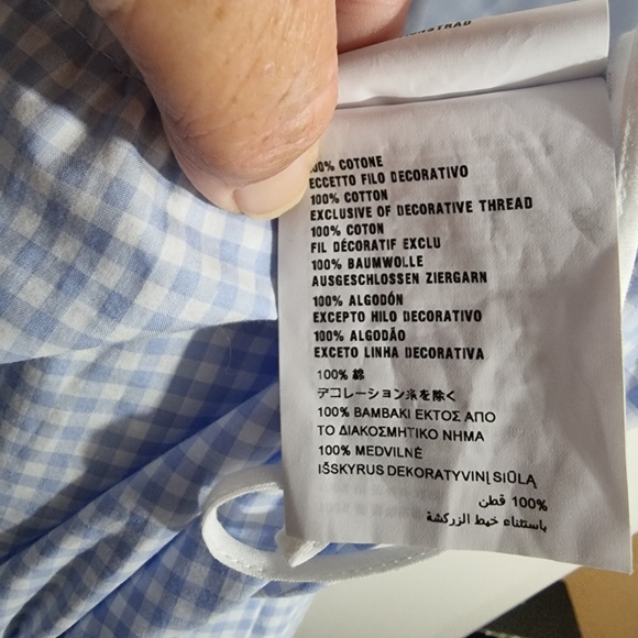 ✨️HOST PICK ✨️Miu Miu by Prada Gingham size 44 (aus 16)Cotton dress. - Picture 7 of 8